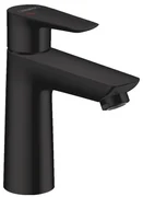 Hansgrohe Talis E, páková umývadlová batéria 110 CoolStart s odtokovou súpravou s ťahadlom, čierna matná, HAN-71713670
