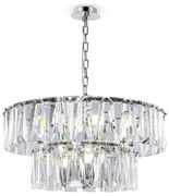 Maytoni MOD043PL-12CH - Luster na reťazi PUNTES 12xE14/40W/230V chróm