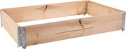 Paletový nadstavec ECO, drevo, 120 × 80 × 19,5 cm