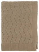 Hnedá pletená deka 130x170 cm Gentle – Södahl