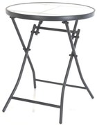 Záhradný skladací stôl Gerardo, sivá