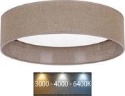 Brilagi - LED Stropné svietidlo VELVET LED/24W/230V 3000/4000/6400K hnedá