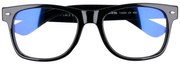 Sunmania Čierne okuliare proti modrému svetlu "Blue Way" 626527458