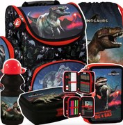 Školský 5-dielny set Dinosaurs pre chlapcov