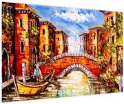 Obraz - Olejomaľba mesta III. (90x60 cm)