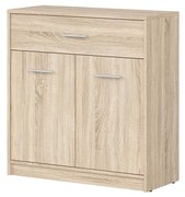 Komoda BRW Nepo Plus 5 (dub sonoma) . Akcia -30%. Vlastná spoľahlivá doprava až k Vám domov. 1098293