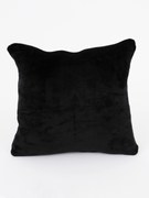 Obliečka na vankúšik mikroplyš Exclusive 40 × 40 cm - Laura čierna