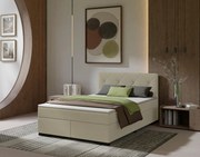 XXXLutz BOXSPRINGOVÁ POSTEĽ, 140/220 cm béžová MID.YOU - Online Only spálne - 002784001266