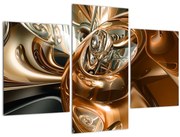 Obraz abstrakcie (90x60 cm)