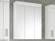 Kúpeľňová zrkadlová skrinka Snow, biela%