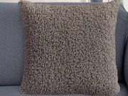 Dekoračný vankúš Rabbit Teddy 45x45 cm, antracitový%