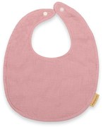 Mušelínový detský podbradník New Baby pink