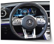 Sablio Plagát AMG interiér - 60x40 cm