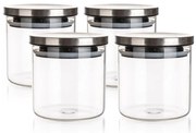 Dóza sklenená FREIA 650 ml, s viečkom, 0,65 l