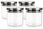 Dóza sklenená FREIA 650 ml, s viečkom, 0,65 l