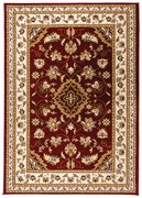Flair Rugs, Kusový koberec Sincerity Royale Sherborne Red, 80x150, červená, obývacia izba
