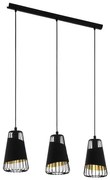 Eglo 49448 - Luster na lanku AUSTELL 3xE27/60W/230V