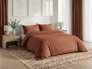 Bavlnené obliečky CALMORA hnedé Rozmer obliečky: 2 ks 70 x 90 cm | 160 x 200 cm