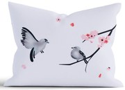 Bavlnená obliečka na vankúš Renforcé 70 x 90 cm - Sakura 02