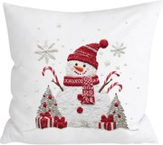 3D obliečka na vankúš z mikrovlákna CANDY FROST 45x45 cm, farebný