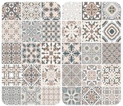 WENKO 53904100 - Kryt varnej dosky 30x52 cm pestrofarebný/sivý/priehľadný