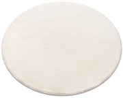 Koberec kruh VELVET MICRO krém