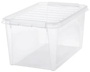 SmartStore Úložný box s bielymi klipmi Classic, 47 l, 47 l