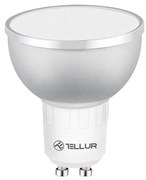 Tellur WiFi Smart LED RGB žiarovka GU10, 5 W, čirá, teplá biela