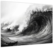 Obraz - Maľba vĺn (70x50 cm)