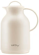 Béžová termoska Vialli Design, 1 l