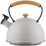 Nerezový čajník 2,3 l Natura Line šedý