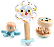 Darčeková súprava pre bábätko - hrkálky a hryzadielko