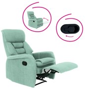 Relaxačné kreslo, látka mentolová, KOMFY