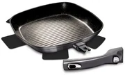 Berlinger Haus Pánev grilovací s odnímatelnou rukoväťou Carbon PRO Line, 28 cm