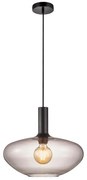 Nordlux - Luster na lanku ALTON 1xE27/60W/230V čierna