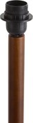 Japandi stojaca lampa orechové drevo bez tienidla 133 cm - Mels