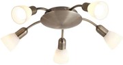 Rabalux SOMA stropné svietidlo 5x40W | E14, farba bronzu