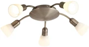 Rabalux SOMA stropné svietidlo 5x40W | E14, farba bronzu