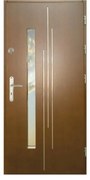 Dvere vchodové WZ62 90P zlatý dub