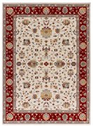 Červeno-krémový koberec 160x230 cm Classic - Universal