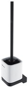 NIMCO MAC 29094KN-90 - Nástenná WC štetka MAYA biela/matná čierna