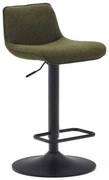 Tmavozelené barové stoličky v súprave 2 ks 103 cm Zenda – Kave Home
