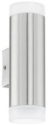 Eglo 92736 - Vonkajšie nástenné svietidlo RIGA-LED GU10/2,5W/230V