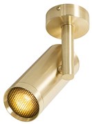Dizajnové bodové svetlo zlaté nastaviteľné - Scopio Honey