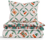 Vianočné bavlnené obliečky Renforcé - Vianočný príbeh