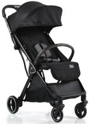 Cangaroo Detský kočík Easy fold - čierný