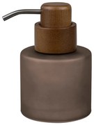 Hnedý sklenený dávkovač mydla 310 ml Modest – Mette Ditmer Denmark