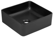 COMAD UM-6276 SLIM 40 BLACK DP - Umývadlo SLIM 37x37 cm matná čierna