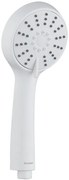 Kuchinox Cento, ručná sprchová hlavica, 3-funkcie, biela, LAV-NKC_6SAD