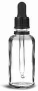 Bar@drinkstuff Sklenená flaša s pipetou 50ml